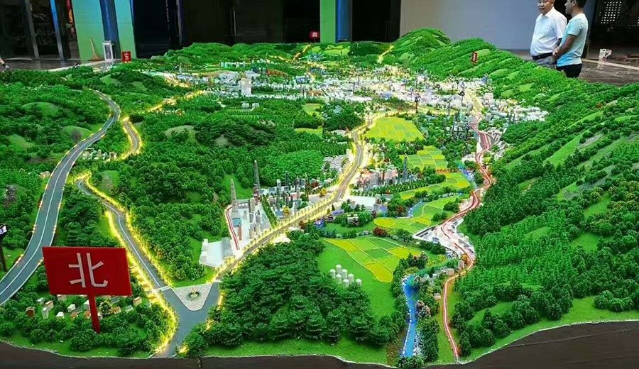 山體模型 山體模型